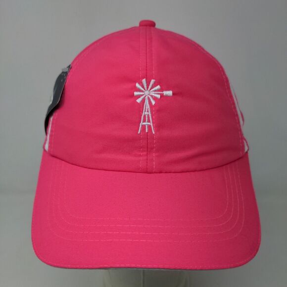PGA Tour Women's Strapback Golf Hat Embroidered Windmill Logo W/Tags Golf - Picture 2 of 9